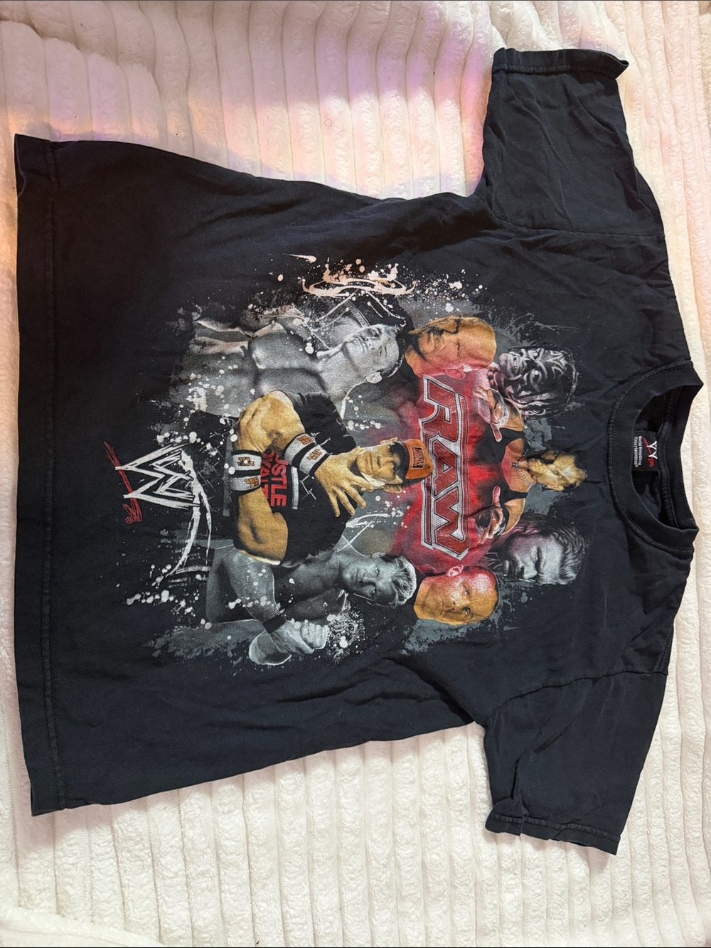WWE Raw Graphic Short Sleeve Tee - Black